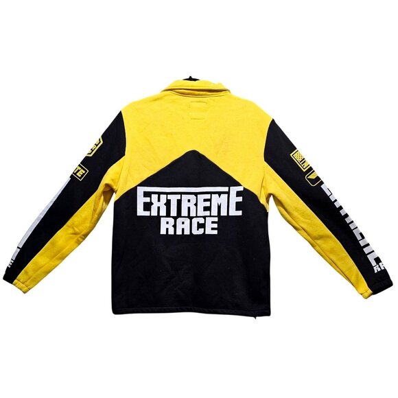 R3bel Extreme Race Half Zip Size M Yellow & Black - Picture 4 of 7